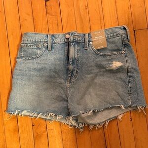 MadewellWomen's Blue Denim Shorts